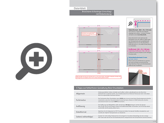 Product Bild brosch__re_mit_pur-klebebindung__endformat_quadrat_14_8_cm_x_14_8_cm__388-seitig